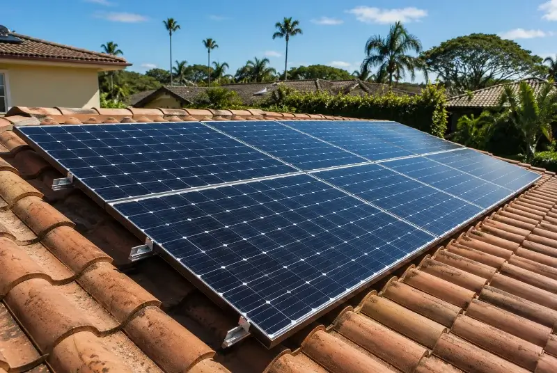 Installation de panneaux solaires à Fréjeville